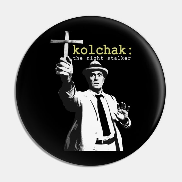 Night Stalker - Kolchak Pin by Collage Collective Berlin