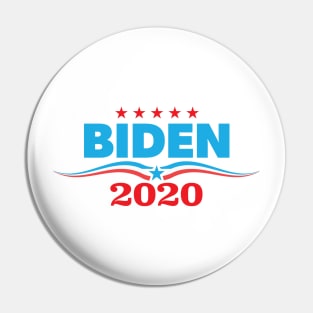 Biden 2020 print - Presidential Campaign product Zip Apparel Pin