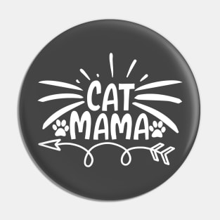 Cat Mama Pin