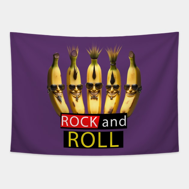 ROCK and ROLL Tapestry by Christopher store