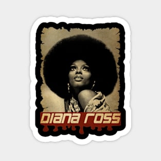 Diana Ross Vintage Magnet