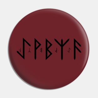 nordic runes Pin