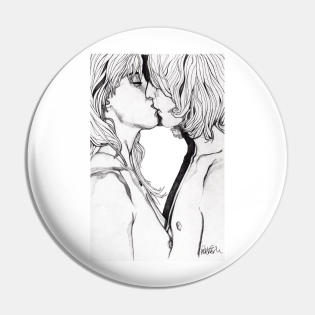 The Kiss Pin by paulnelsonesch