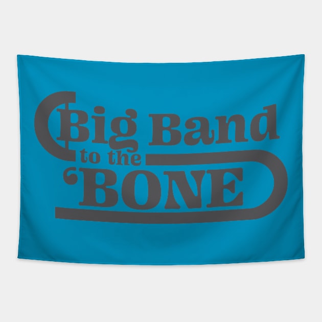 Big Band Trombone Player Tee Tapestry by Tony’s T Shop