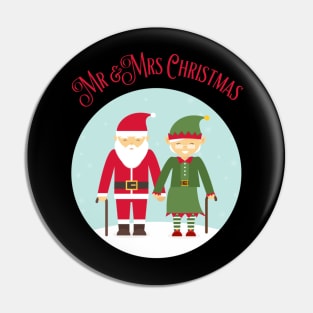 Mr and Mrs Christmas, Grandfather Christmas, Grandma Christmas, Santa and Elves, Parents Gift, Parent Gifts Pin