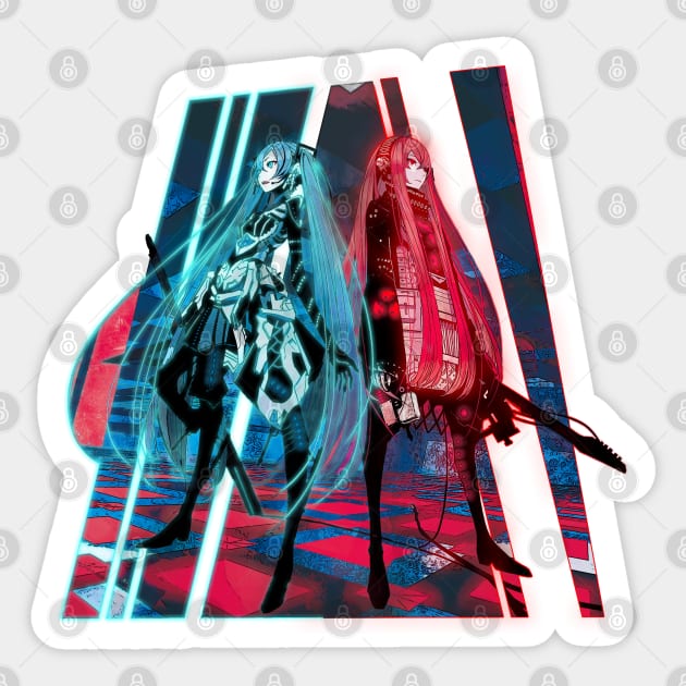 Vocaloid Megurine Luka (V2 Design) Sticker for Sale by