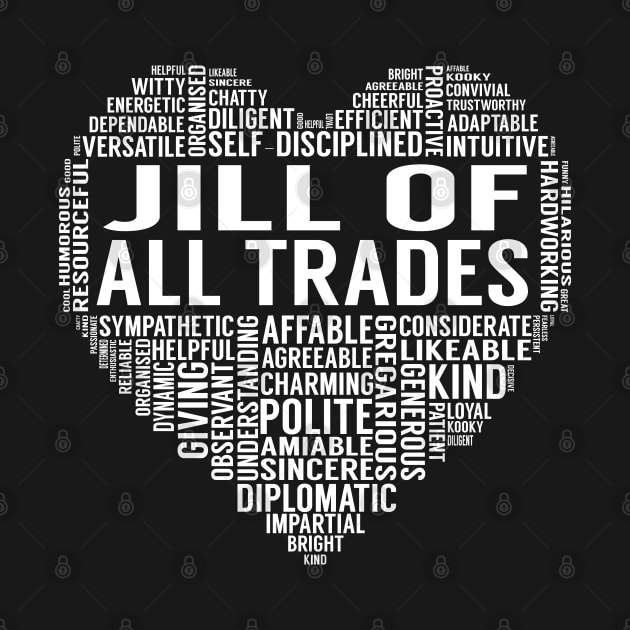 Jill Of All Trades Heart by LotusTee