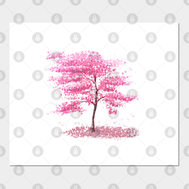 Get Wallpaper Sakura Cherry Blossom Tree Sakura Posters And Art Prints Teepublic For Android