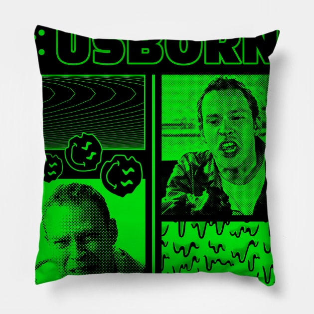 Jez Peep Show #2 ≈ Acid Graphics Design Pillow by unknown_pleasures