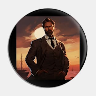 Herman Melville Pin