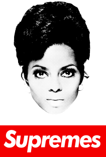 The Supremes / Diana Ross Retro Design Magnet