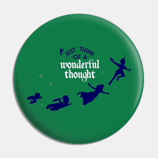 Peter Pan - Wonderful Thought Version 1 Pin by Mouse Magic with John and Joie