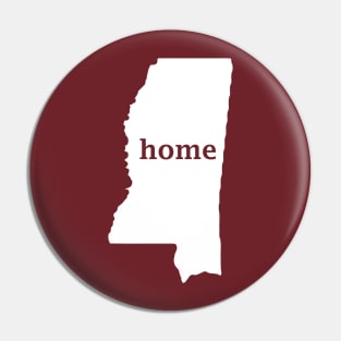 Mississippi Home Pin