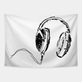 Headphones Tapestry