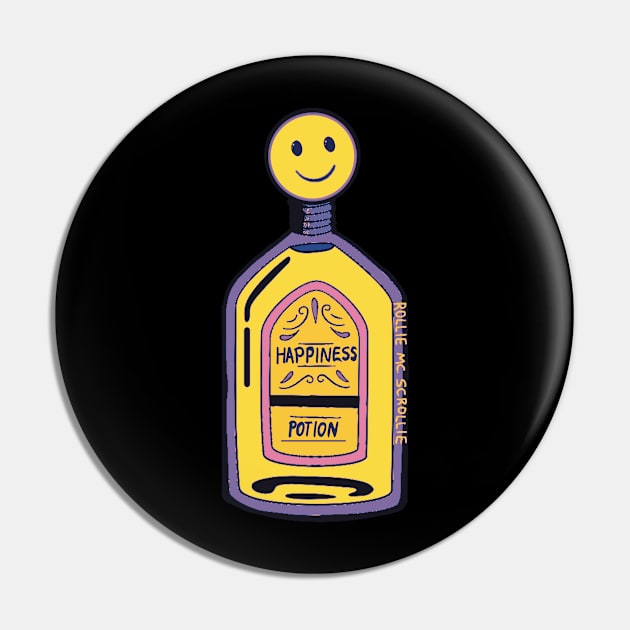 Happiness Potion Pin by ROLLIE MC SCROLLIE