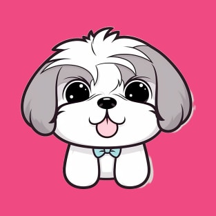 Cute kawaii Shih Tzu T-Shirt