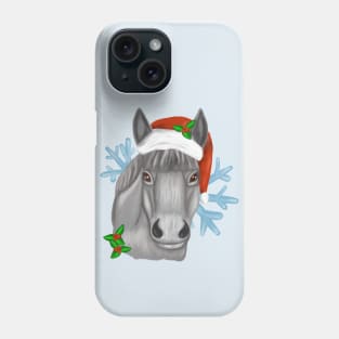 Christmas donkey Phone Case