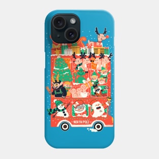 Xmas Bus Phone Case