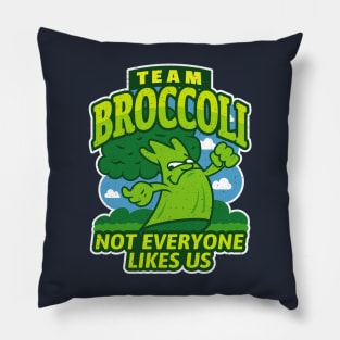 Team Broccoli - Funny Broccoli Sports Pillow