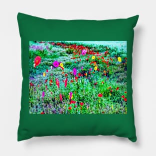 Petals on the Field Pillow