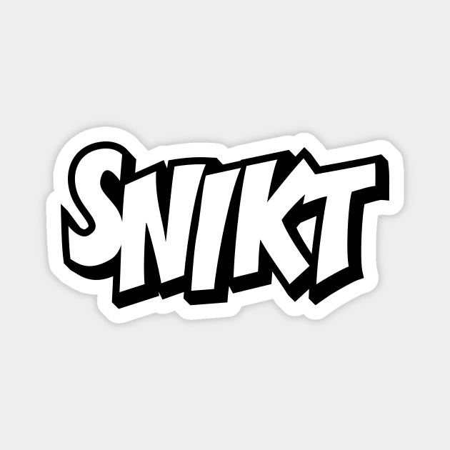 Comic Sounds - SNIKT Magnet by Artboy