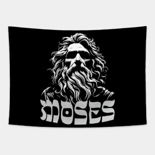 Moses: A Pillar of Faith Tapestry