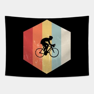Cycling Retro Distressed Style Tapestry