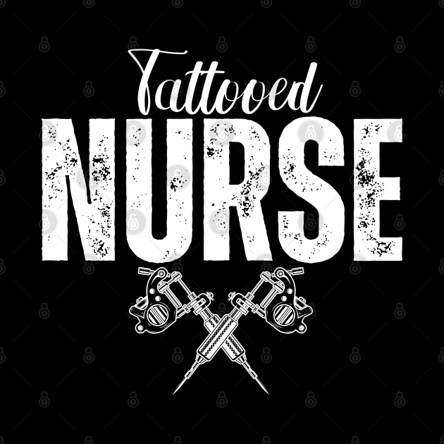 Tattooed Nurse With Tattoo Machines by jackofdreams22