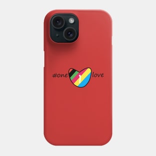 #one love rainbow Phone Case