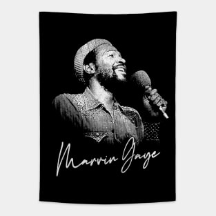 Marvin Gaye / Vintage Style Fan Artwork Tapestry