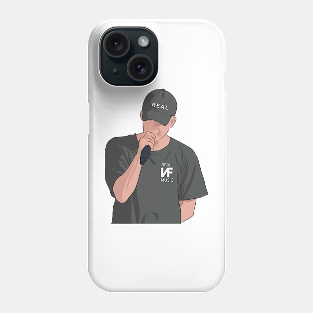 NF real music till the day we die Phone Case by Lottz_Design 