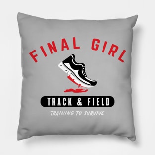 Final Girl Track & Field Pillow