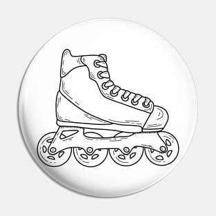 Inline skates Pin