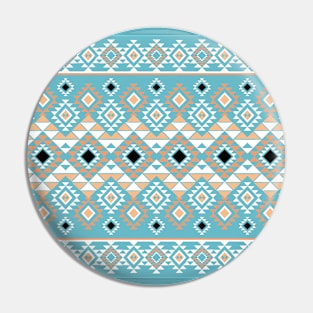 Blue Sky Pattern Pin