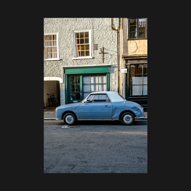 Classic car parked up in a quiet street in Norwich by yackers1