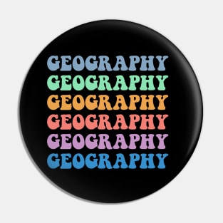 Funny geography women world geography teacher thank you Pin