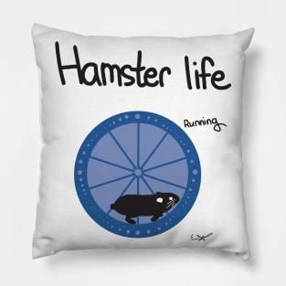 Hamster Life Running Pillow