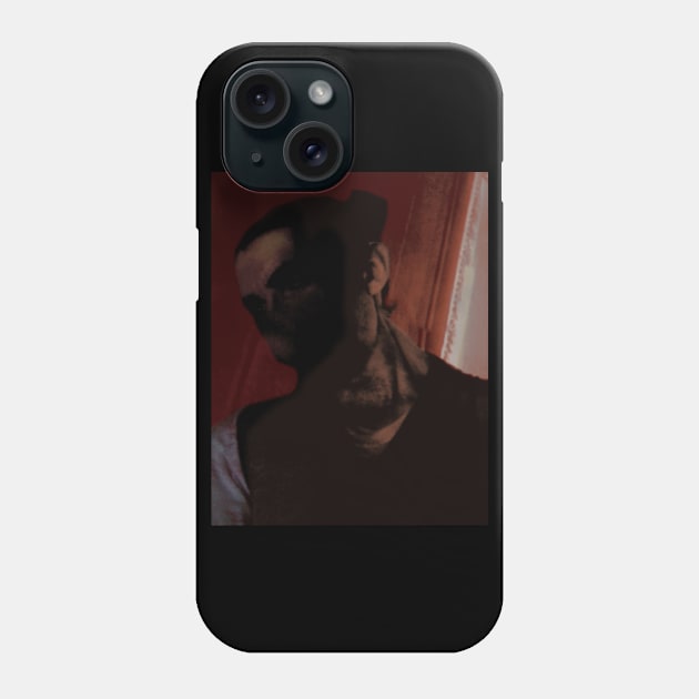 Special processing. Dark mystic king, death itself. Very strong guy, portrait. Head and neck. Orange and blue. Phone Case by 234TeeUser234