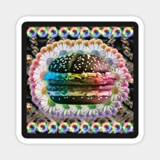 Pastel Goth Burger Magnet