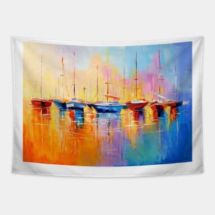 Boats Tapestry