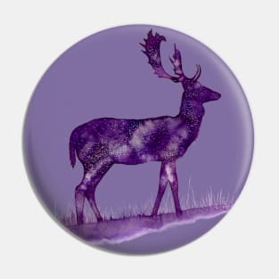 Galactic Deer Pin