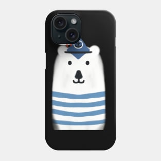 Captain Polar bear Phone Case