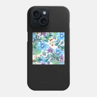 Flowers and Bees Phone Case