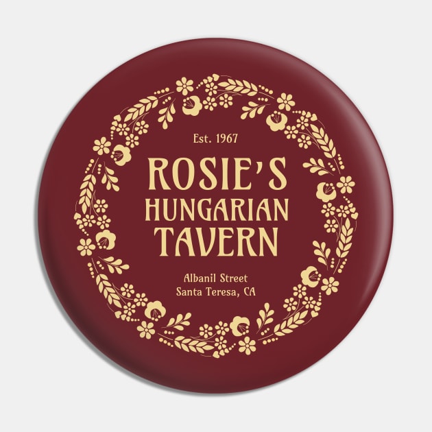 Rosie’s Tavern Pin by RhymesWithPaws