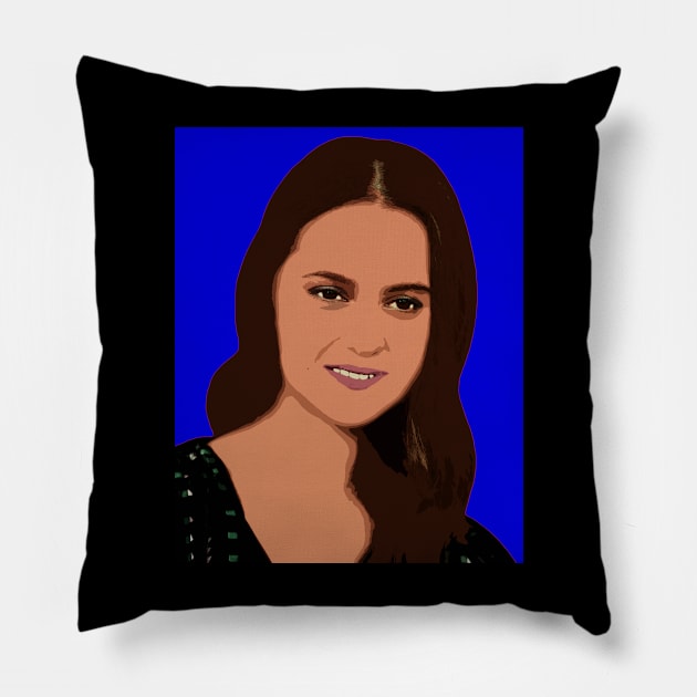 alicia vikander Pillow by oryan80