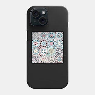 Octagonal Oriental and ethnic motifs in patterns. Phone Case