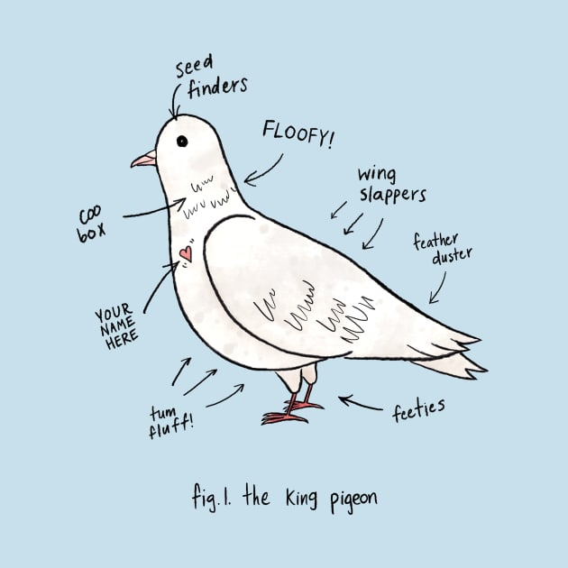 Anatomy of a Pigeon by Palomacy