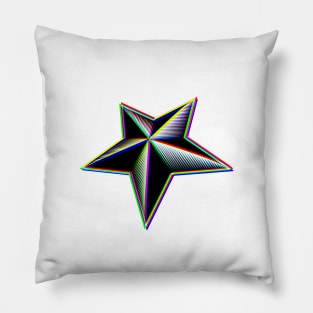 RGB Nautical Star Pillow