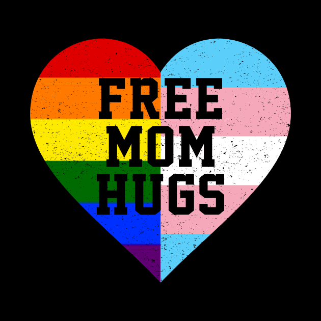 LGBT Ally shirt LGBTQ Pride Awareness Free Ally Hugs T-shirt by alyseashlee37806