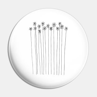 tall flowers Pin